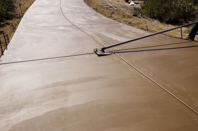 Cement Driveway Installation