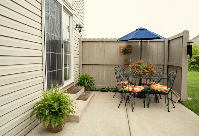 Cement Patio Installation