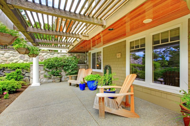 Cement Patio Installation