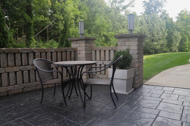 Cement Patio Installation