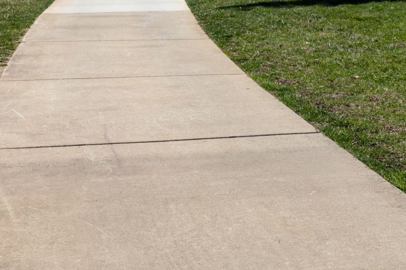Cement Walkway Installation