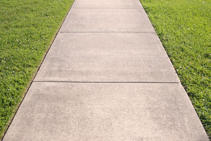 Cement Walkway Installation
