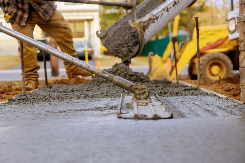 Concrete Driveway Pouring