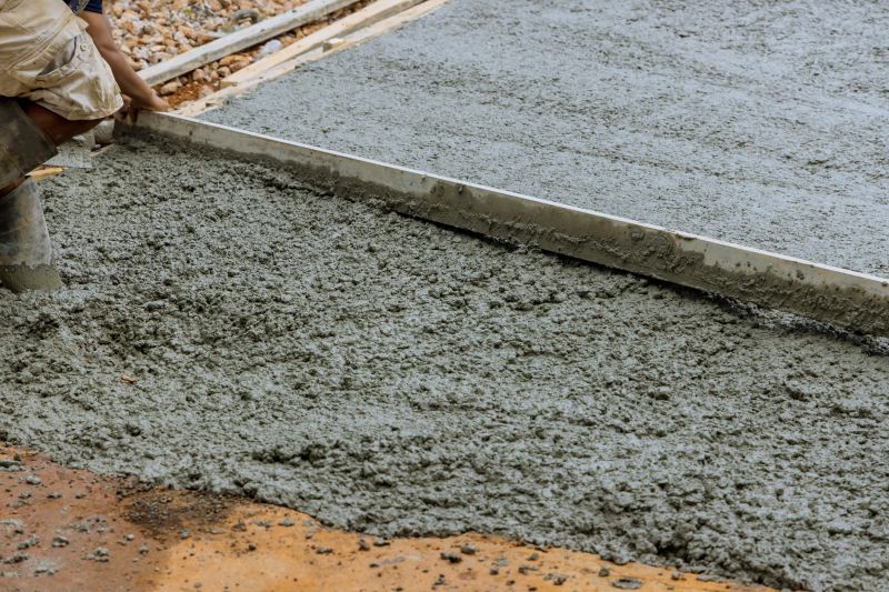 Concrete Driveway Pouring