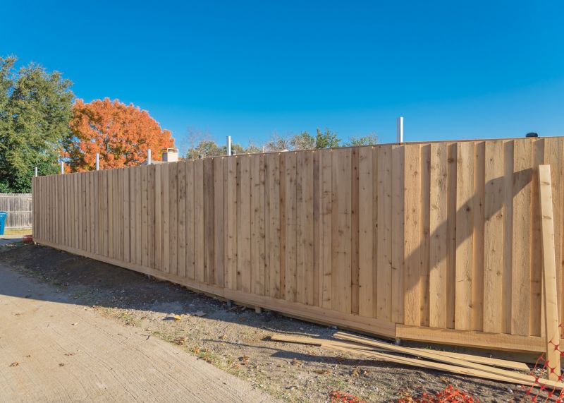 Concrete Fence Installation