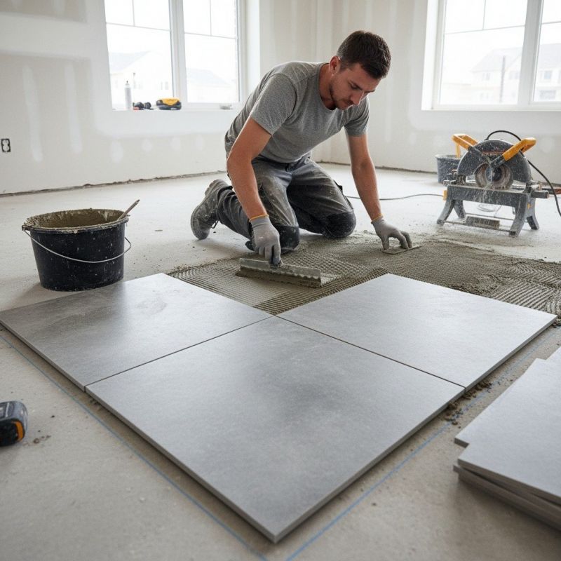 Garage Floor Installation
