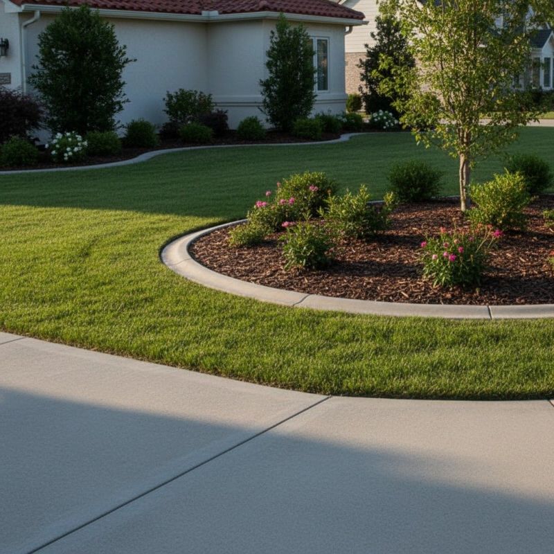 Hardscape Curbing Installation