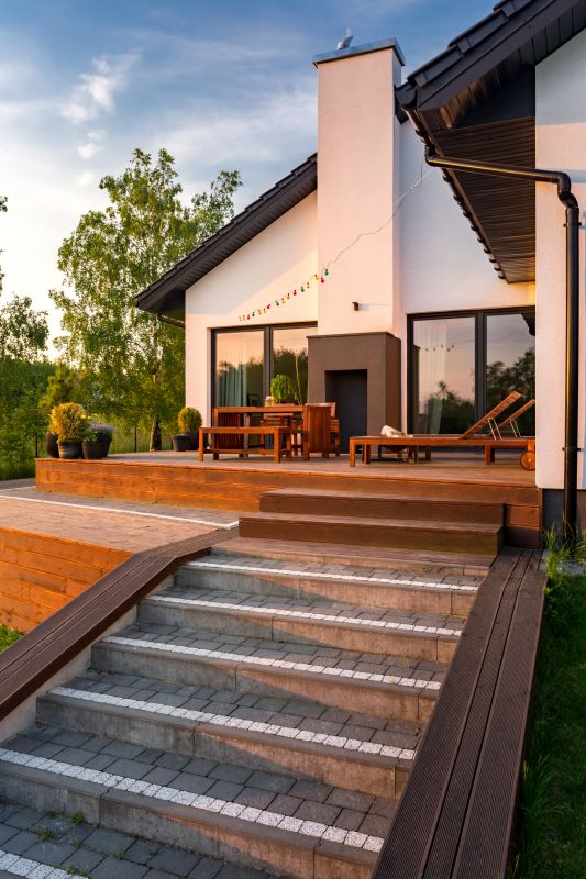 Patio Staircase Installation