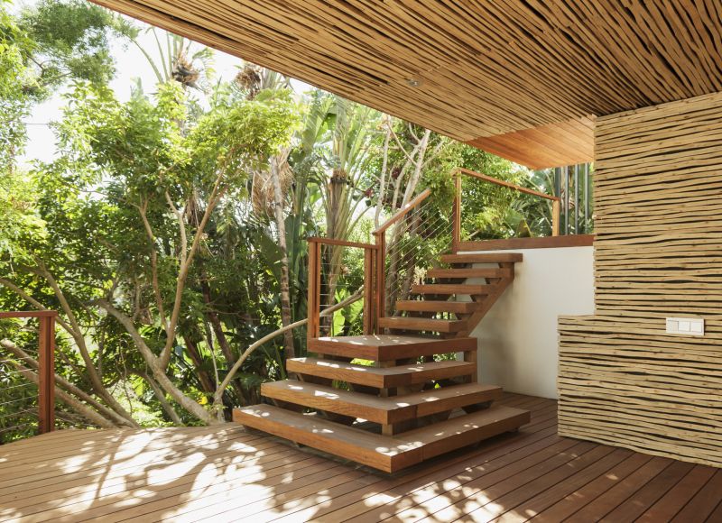 Patio Staircase Installation