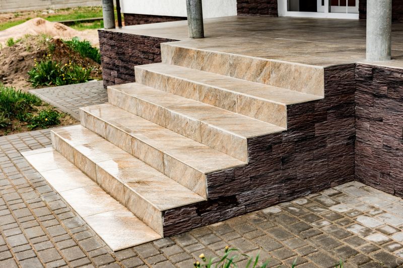 Patio Staircase Installation