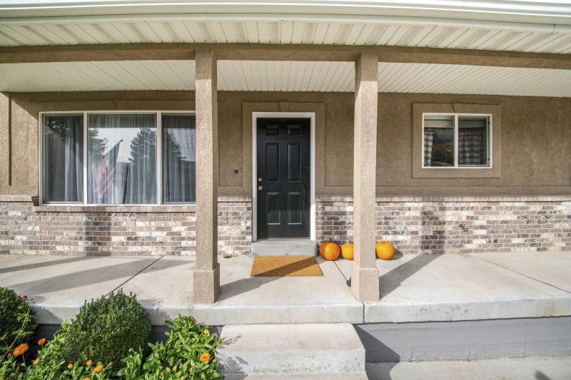 Porch Concrete Construction