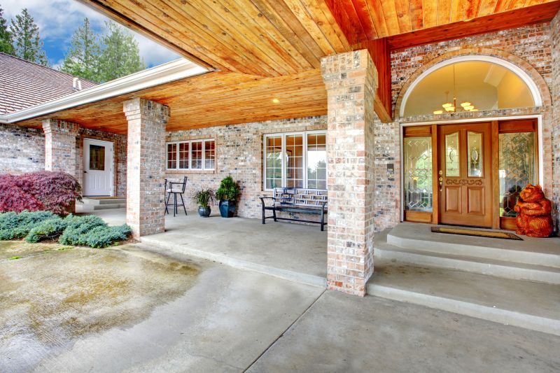 Porch Concrete Construction