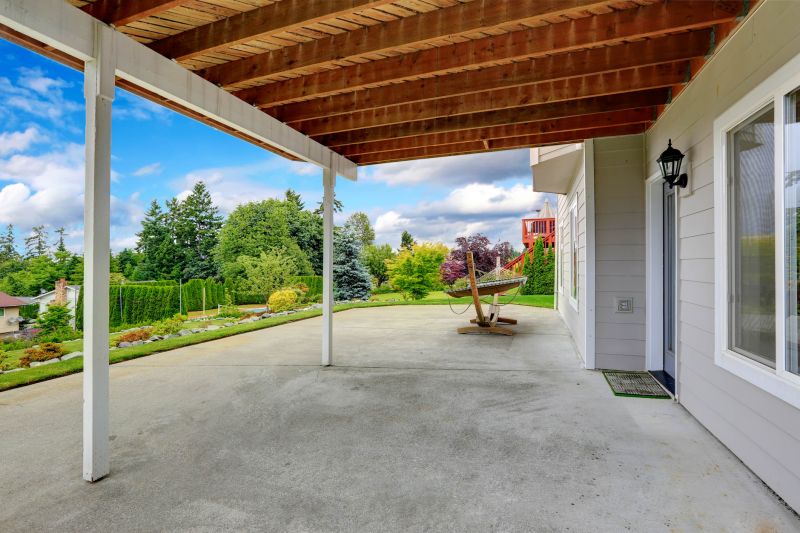 Porch Concrete Construction