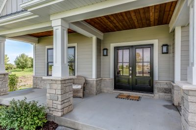 Porch Concrete Construction